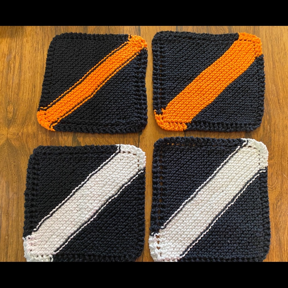 100% Cotton Knitted Dishcloths